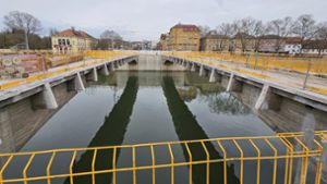 Brückensanierung: Der Abbruch der Rosensteinbrücke geht zügig voran
